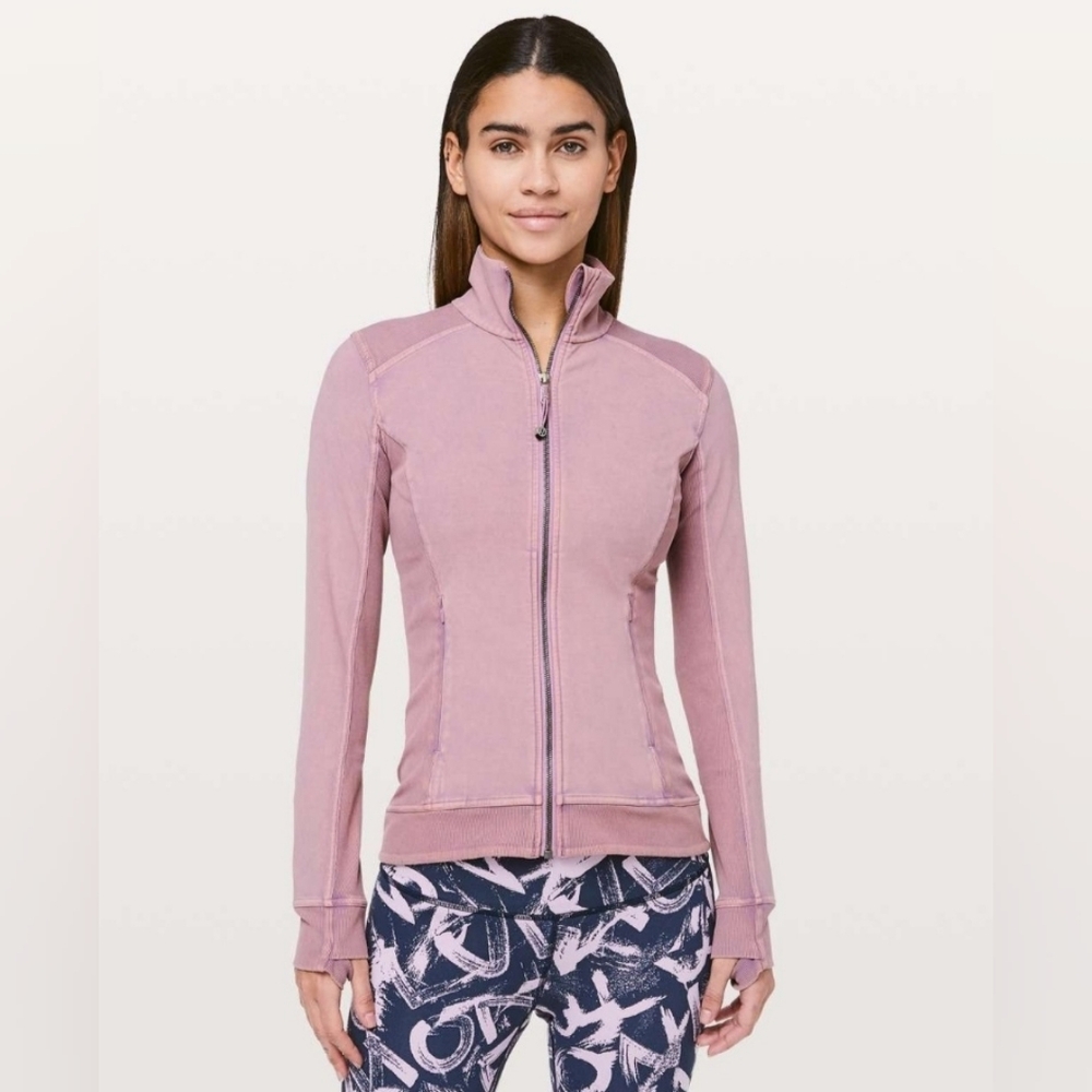 Lululemon Cut Class JacketWashed Antoinette size 6